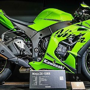 (4K)KAWASAKI NINJA ZX-10RR 2019 カワサキニンジャZX 10RR - OSAKA MOTORCYCLE SHOW 2019