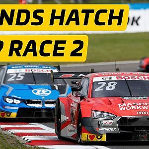 Pure High-Speed Adrenaline! | Brands Hatch Race 2 Re-Live | DTM 2019