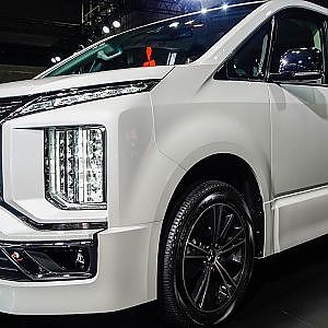 (4K)MITSUBISHI NEW DELICA D5 2019 URBAN GEAR 新型デリカD5 アーバンギア - OSAKA AUTO MESSE 2019