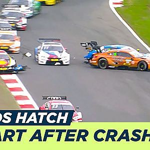 Starting crash forces restart - DTM Brands Hatch 2018