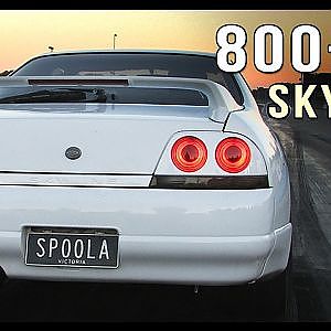 800+hp Nissan Skyline | SPOOLA