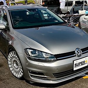 (HD)VW GOLF TSI modified フォルクスワーゲンゴルフTSIカスタム - スーパーカーニバル2017・お台場
