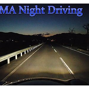 シーマハイブリッド VIP Y51 車載 夕暮れドライブ サンルーフマウントテスト - NISSAN Y51 CIMA HYBRID Night Driving