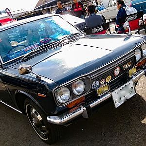 (HD)Nissan Bluebird 1600 GL Sedan 旧車・日産ブルーバード1600GLセダン - 名古屋オートトレンド2017