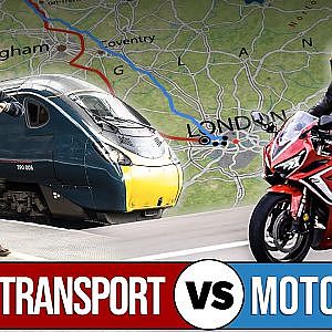 Public Transport Vs Motorbike Challenge