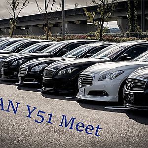 Nissan Y51 Meet Cima , Fuga cinematic 4K - Y51ミーティング シーマ フーガ