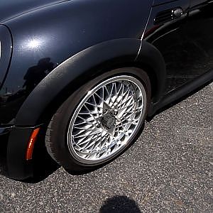 (HD)BMW MINI black body modified BMWミニカスタム - スーパーカーニバル2017・お台場