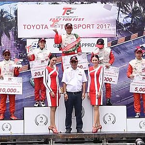 “โตโยต้า มอเตอร์ สปอร์ต 2017” สนาม 2 ของปี ณ ริมหาดบางแสน จ.ชลบุรี