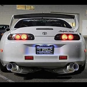 Toyota Supra Burnout