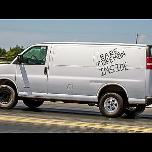 1 TON Race Van - Rare Pokemon Inside!