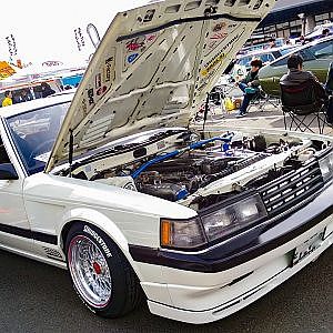 (HD)TOYOTA SOARER GT TWIN TURBO 旧車・トヨタソアラ ツインターボ - 名古屋オートトレンド2017