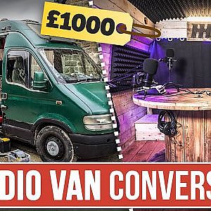 £1000 Studio Van Conversion: Full Build