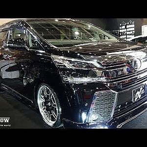 (4K)VLANE TOYOTA 30 VELLFIRE ブレーン30系ヴェルファイア - 大阪オートメッセ2016 - YouTube