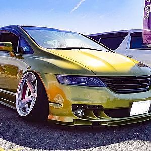 (4K)STIMULUS HONDA RB1 ODYSSEY VIPSTYLE オデッセイRB1カスタム・VIPワゴン - スーパーカーニバル2017