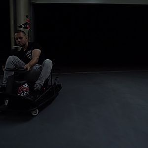 Josh Reynolds Wall Tap (Crazy Cart Competition)