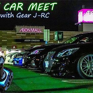 NIGHT CAR MEET in JAPAN Kyoto 2020 shooting Gear J-RC - ナイトミーティング in 京都 ラジコン車載