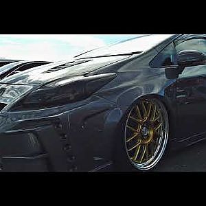 (4K)TOYOTA PRIUS modified プリウス カスタム - ドレフェス関西2020