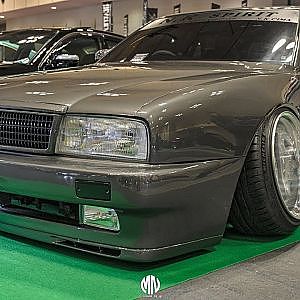 NKSPIRIT NISSAN Y31 CEDRIC CIMA VIPStyle OAM2022 - N.K スピリット Y31 セドリック V8 シーマ 旧車VIP 大阪オートメッセ2022