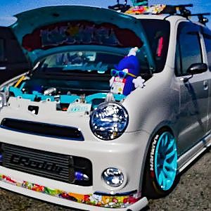 (4K)DAIHATSU MOVE LATTE custom ダイハツ・ムーヴラテカスタム - スーパーカーニバル2017