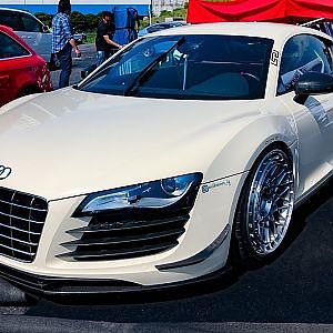 (HD)AUDI R8 modified supercar アウディR8カスタム - スーパーカーニバル2017・お台場