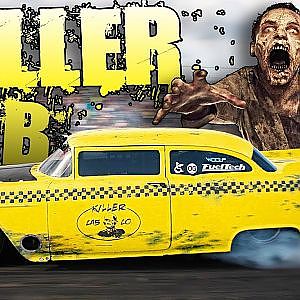 Fastest Taxi Cab in the WORLD?! 118mm Turbo BIG BLOCK!