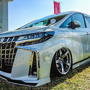 (4K)KUHL ALPHARD 30 modified クール 30系 アルファードカスタム ドレフェス関西2020ファイナル