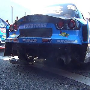 2022雨宮4ローターサウンド初出し！松井号エンジン始動方法＋爆音空ぶかし　TAS会場にて