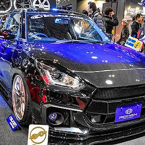 (4K)クールレーシング×ローハン スイフトスポーツ カスタム KUHL×ROHAN 33SWIFT SPORT SPECIAL BODY WORK - 東京オートサロン2020