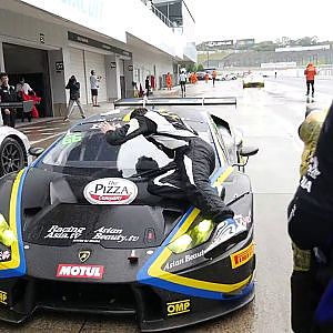 แซนดี้คว้าโพเดียมแรกได้สำเร็จที่ซูซูกะ - Blancpain GT Series Asia 2017