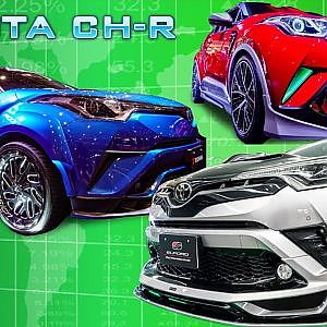 (4K)TOYOTA CH-R modified - トヨタCH-Rカスタム