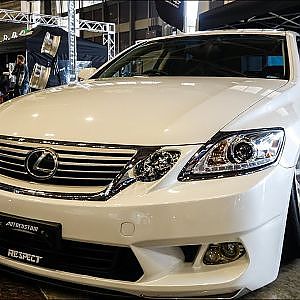 (4K)LEXUS GS350 VIPSTYLE modified レクサスGS350カスタム ドレスアップカー - NAGOYA AUTO TREND 2019