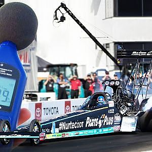 HOW LOUD is a Top Fuel Dragster?