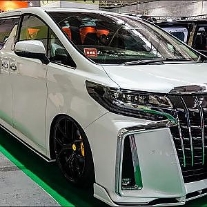 (4K)AFFECTION TOYOTA 30 ALPHARD bodykit アフェクション 30系後期アルファードカスタム - OSAKA AUTO MESSE 2019