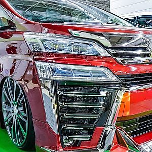 (4K)BELFE Design TOYOTA 30 VELLFIRE custom ヴェルフェデザイン 30系ヴェルファイアカスタム - OSAKA AUTO MESSE 2020