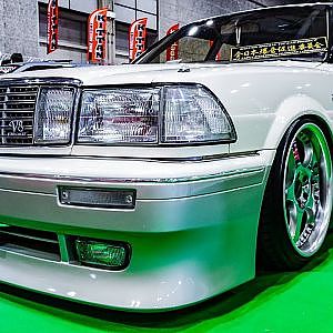(4K)K-BREAK TOYOTA 13 CROWN VIPCAR JUNCTION PRODUCE Kブレイク 13クラウンカスタム - OSAKA AUTO MESSE 2020