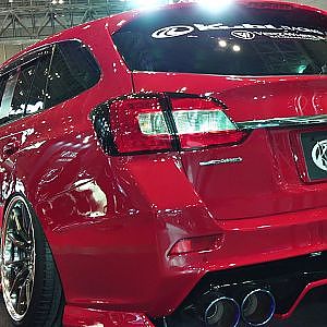 (4K)KUHL RACING SUBARU LEBORG VM-GT bodykit クールレーシング スバル レヴォーグ カスタム - TOKYO AUTO SALON 2020