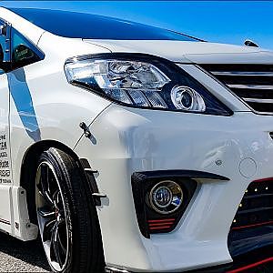 (4K)FRESPO TOYOTA 20 ALPHARD VIPSTYLE WAGON フレスポ 20系アルファードカスタム - スーパーカーニバル2018