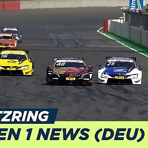 Spektakulärer Auftakt am EuroSpeedway | Rennen 1 Lausitzring - News - DTM Lausitzring 2018