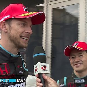 2018 AUTOBACS SUPER GT Rd.1 Jenson Button Interview After the race