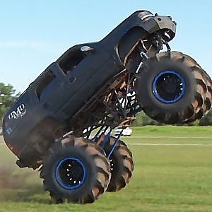 WE RODE IN A MONSTER TRUCK