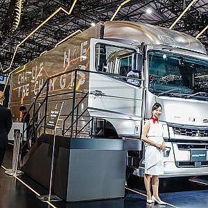 (4K)FUSO SUPER GREAT 2019 ふそう スーパーグレート 2019年モデル - TOKYO MOTOR SHOW 2019