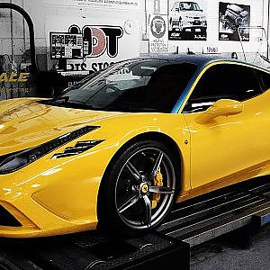 Ferrari 458 Speciale with FiExhaust in Action , Epic Sound