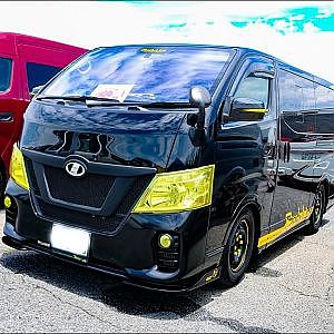 (HD)BODYLINE INFINITI NV350 URVAN custom インフィニティ キャラバンNV350カスタム - SBM大阪2018