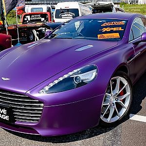 (HD)Aston Martin Rapide S modified supercar アストンマーチン・ラピードSカスタム - スーパーカーニバル2017・お台場