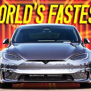 The FASTEST Tesla Plaid in the World! (He beat Jay Leno's Record!)