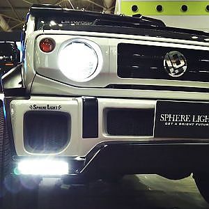 (4K)Sphere Light SUZUKI JIMNY SIERRA スフィアライト ジムニーシエラ カスタム - NAGOYA AUTO TREND 2020