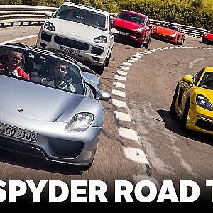Driving A Porsche 918 Spyder On An Epic 3500 Mile Road Trip