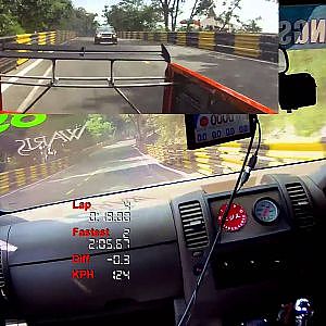 Nissan Navara in Bangsaen Thailand Speed Festival 2012 R7 (Full HD, Speed GPS)