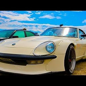 (HD)custom sports Mandy DUTSAN FAIRLADY 240ZG first generation 初代フェアレディZ 240ZG - スタンスネイション大阪2017