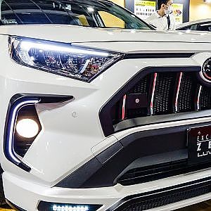 (4K)ZEUS TOYOTA RAV4 bodykit ゼウス ラヴフォー カスタム - OSAKA AUTO MESSE 2020